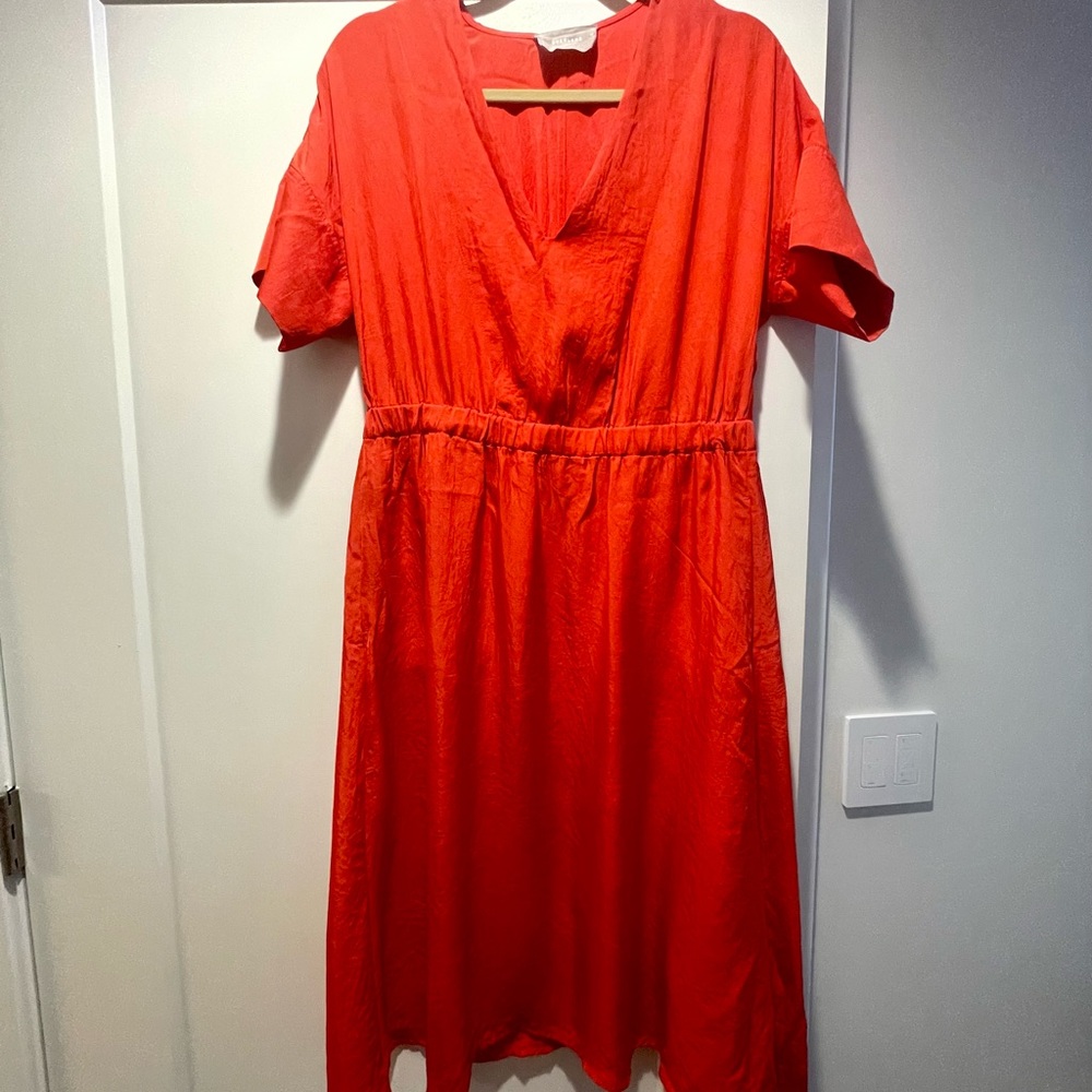 Everlane Japanese GoWeave dress with pockets